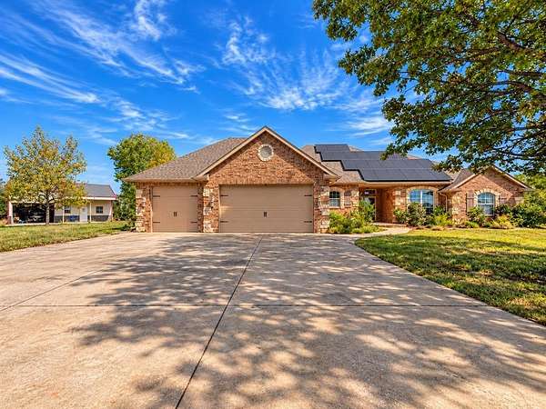 2.42 Acres of Land with Home for Sale in Blanchard, Oklahoma