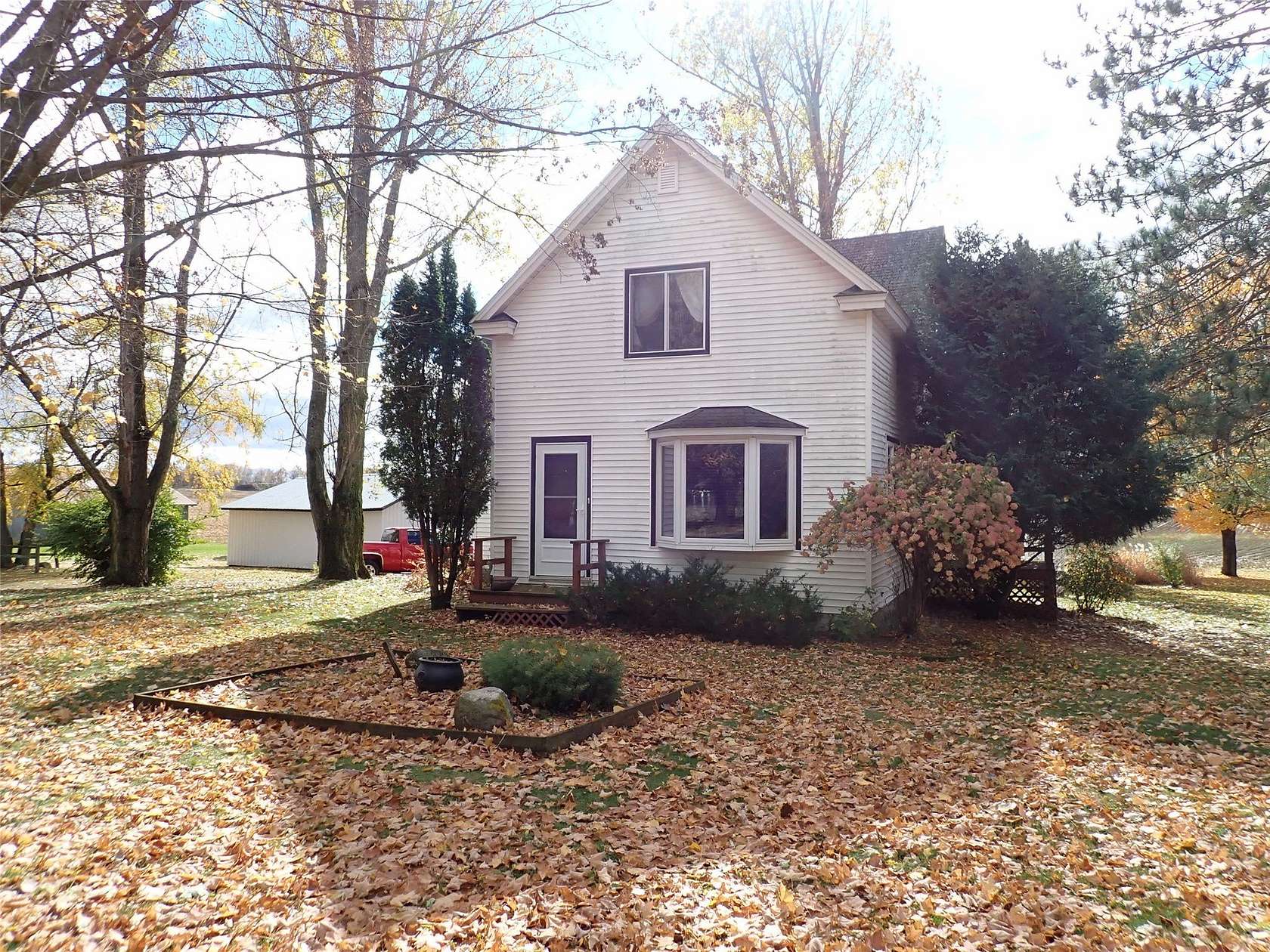 1.54 Acres of Land with Home for Auction in Turtle Lake, Wisconsin