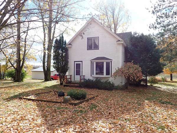 1.54 Acres of Land with Home for Auction in Turtle Lake, Wisconsin