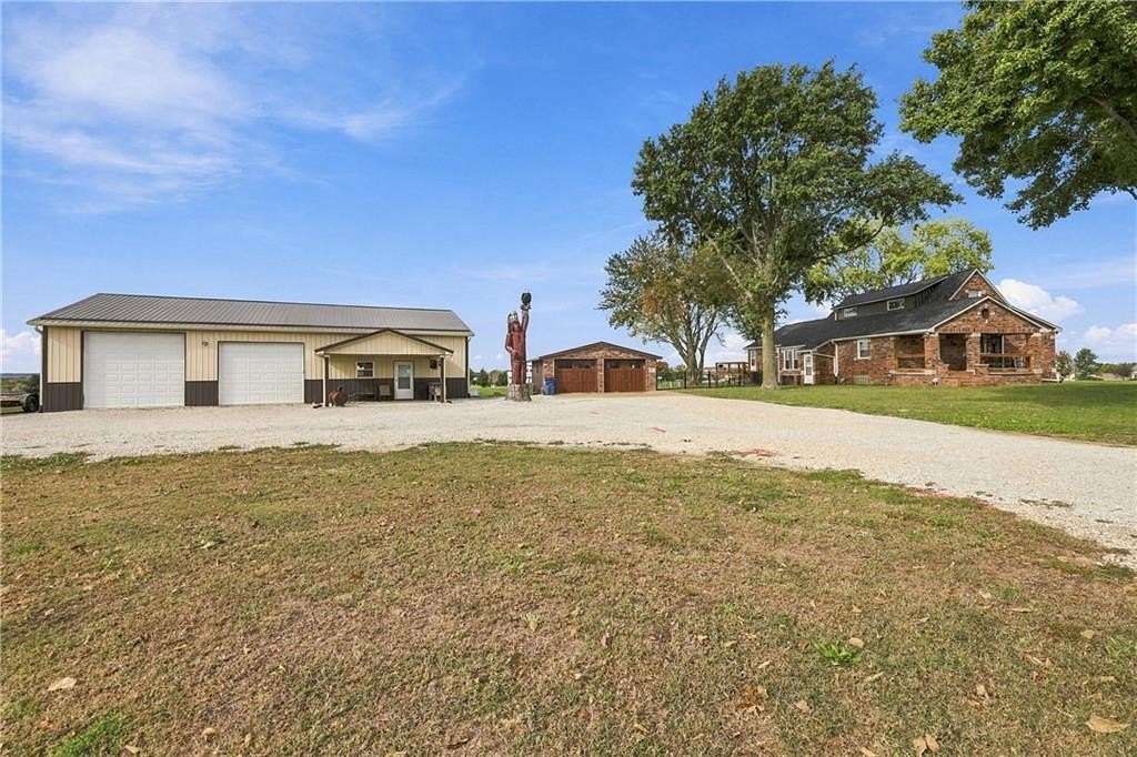 7.56 Acres of Land with Home for Sale in Odessa, Missouri