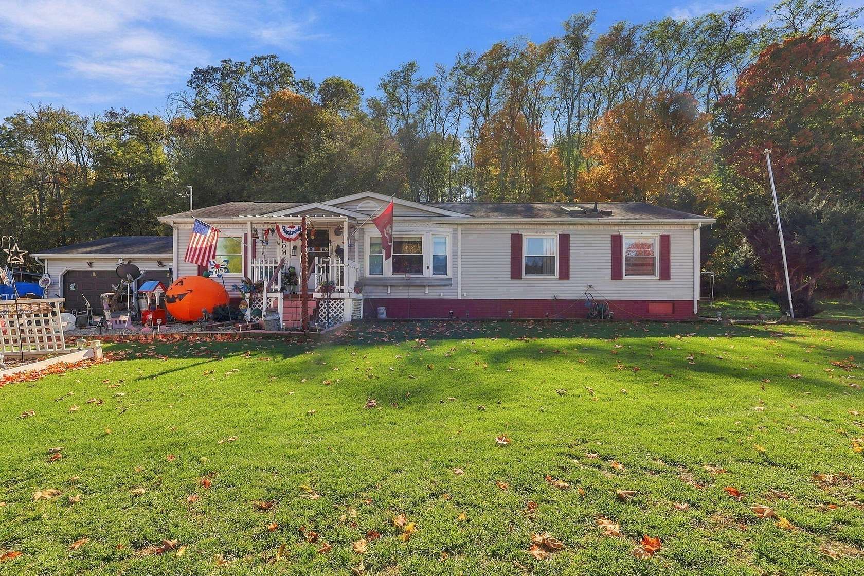 1.69 Acres of Land with Home for Sale in Lyons, Michigan