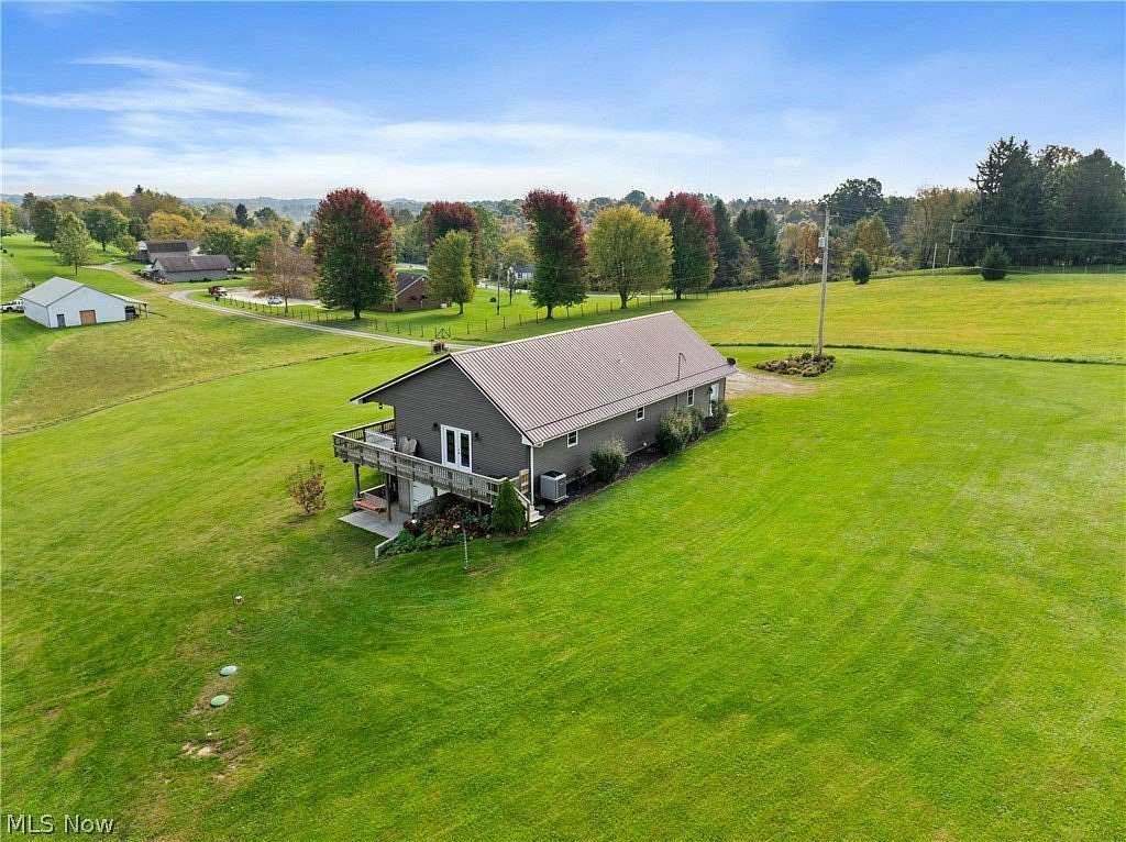 7.16 Acres of Land with Home for Sale in St. Clairsville, Ohio