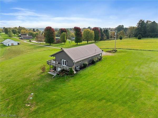 7.16 Acres of Land with Home for Sale in St. Clairsville, Ohio