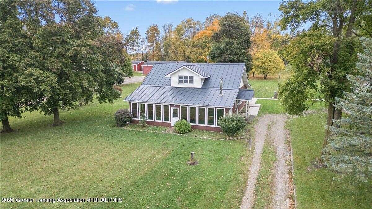 3.87 Acres of Land with Home for Sale in Charlotte, Michigan