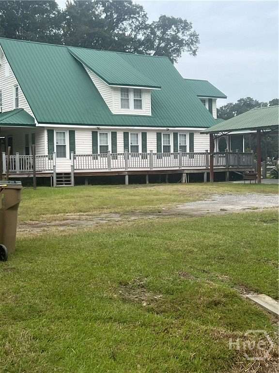 5 Acres of Land with Home for Lease in Bloomingdale, Georgia
