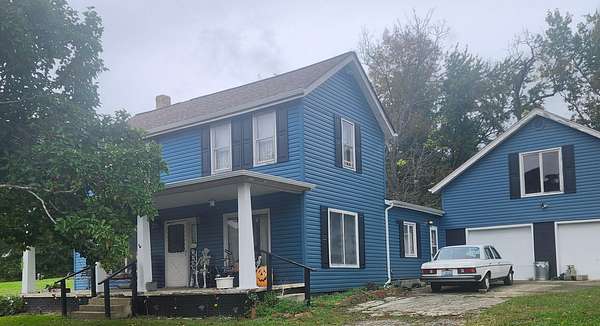 10 Acres of Land with Home for Sale in Minford, Ohio