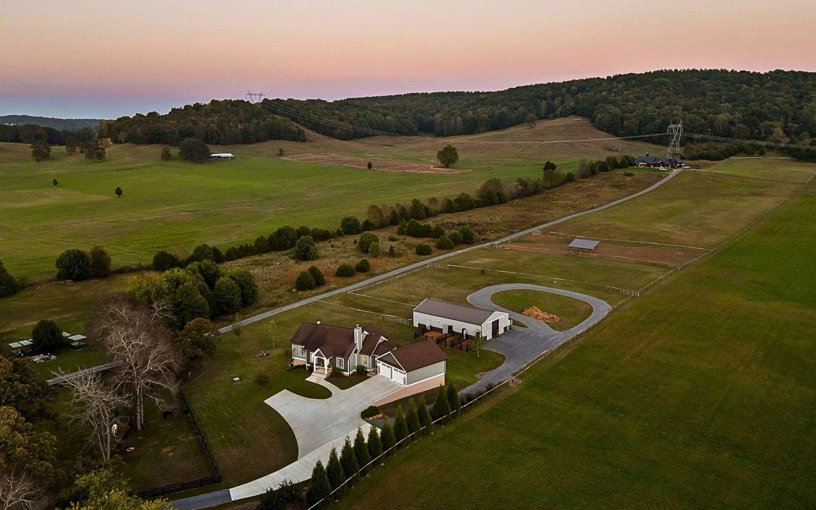 11.5 Acres of Land with Home for Sale in Harrison, Tennessee