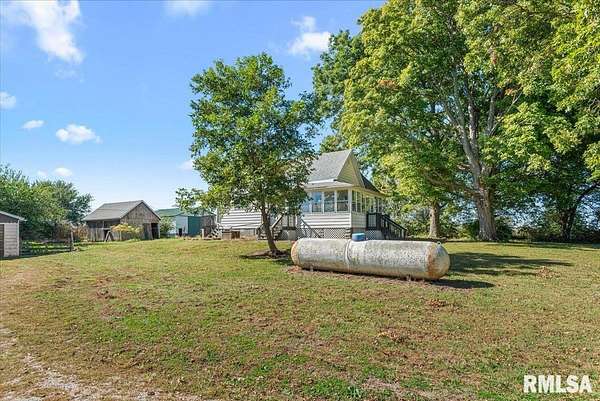 3.8 Acres of Land with Home for Sale in Rochester, Illinois
