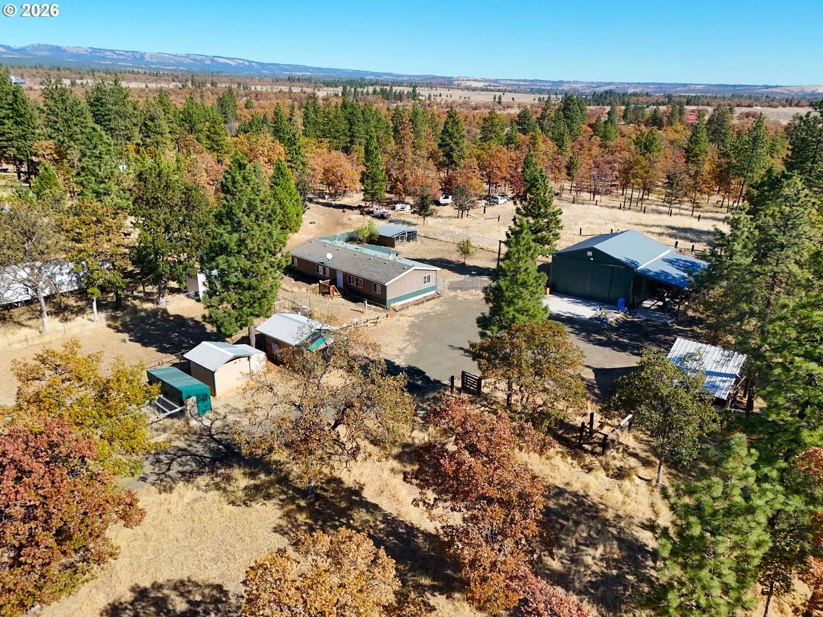 5 Acres of Land with Home for Sale in Goldendale, Washington