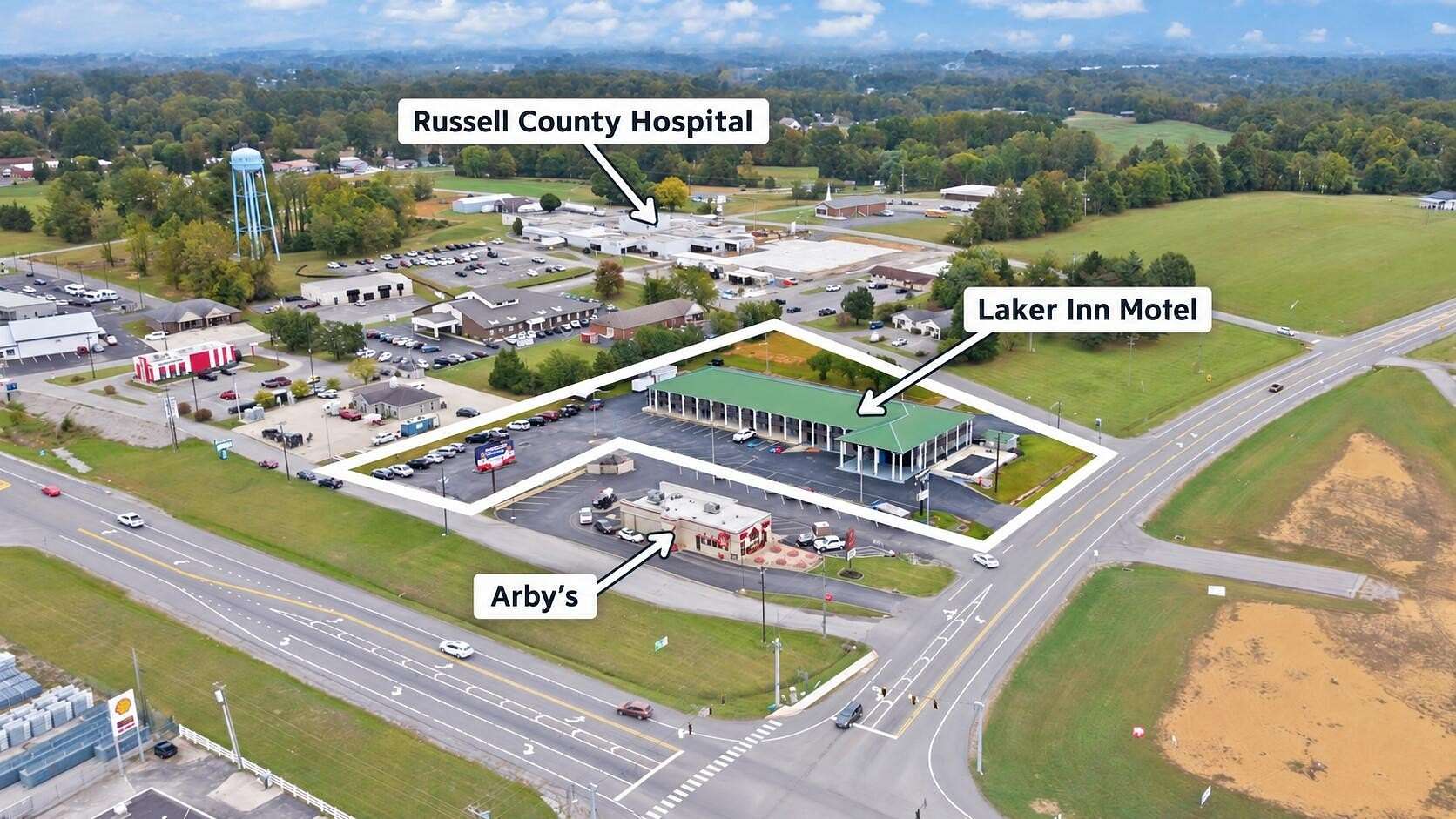2.31 Acres of Improved Commercial Land for Sale in Russell Springs, Kentucky