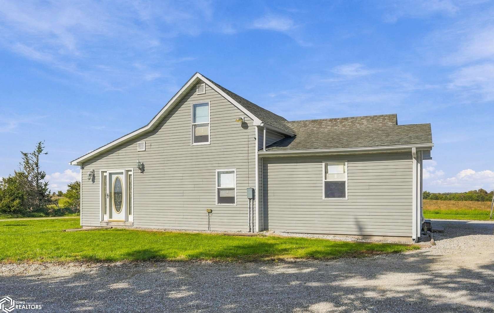 11.2 Acres of Land with Home for Sale in Sigourney, Iowa
