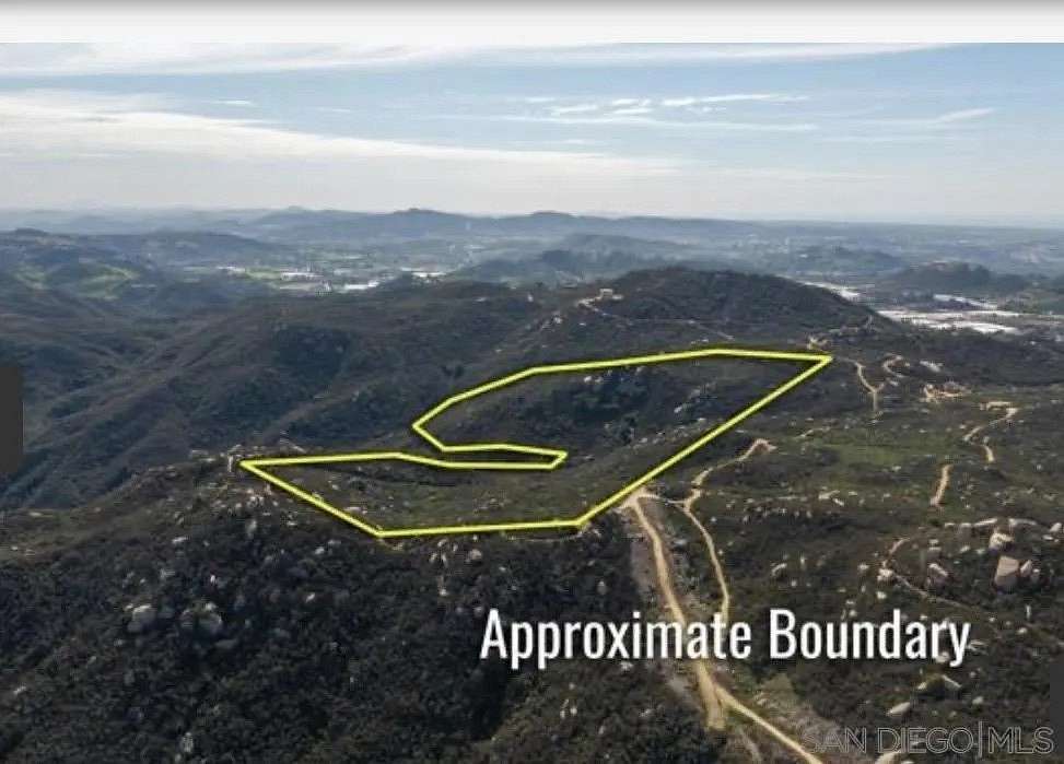 38.5 Acres of Land for Sale in Bonsall, California