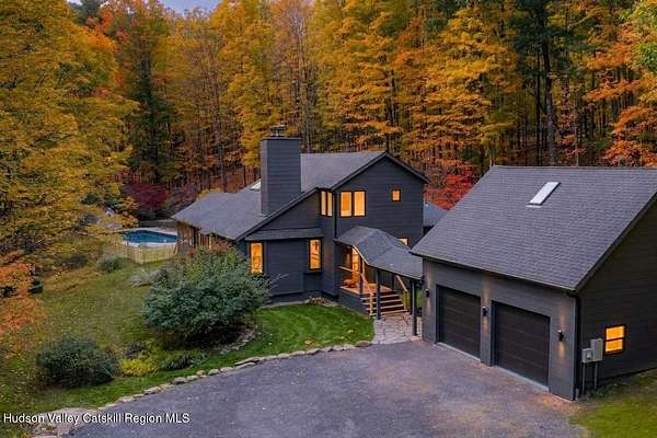 6.65 Acres of Land with Home for Sale in Woodstock, New York