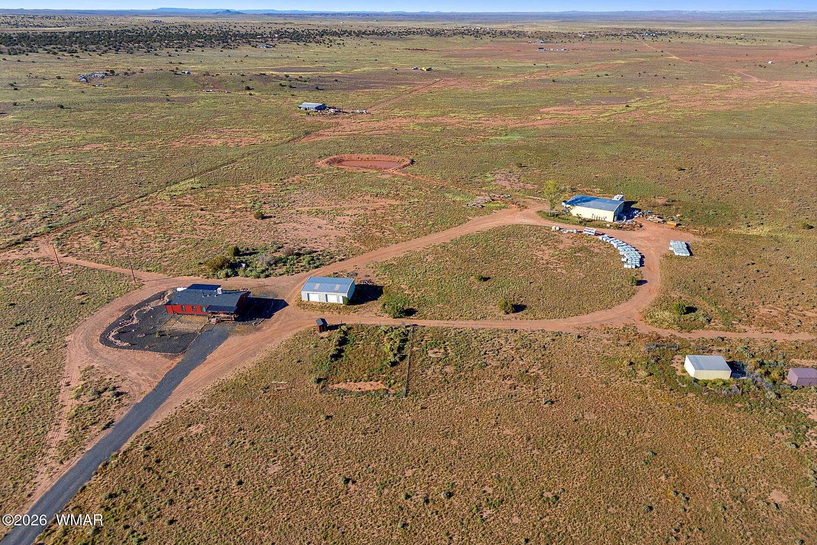 39.8 Acres of Land with Home for Sale in Snowflake, Arizona