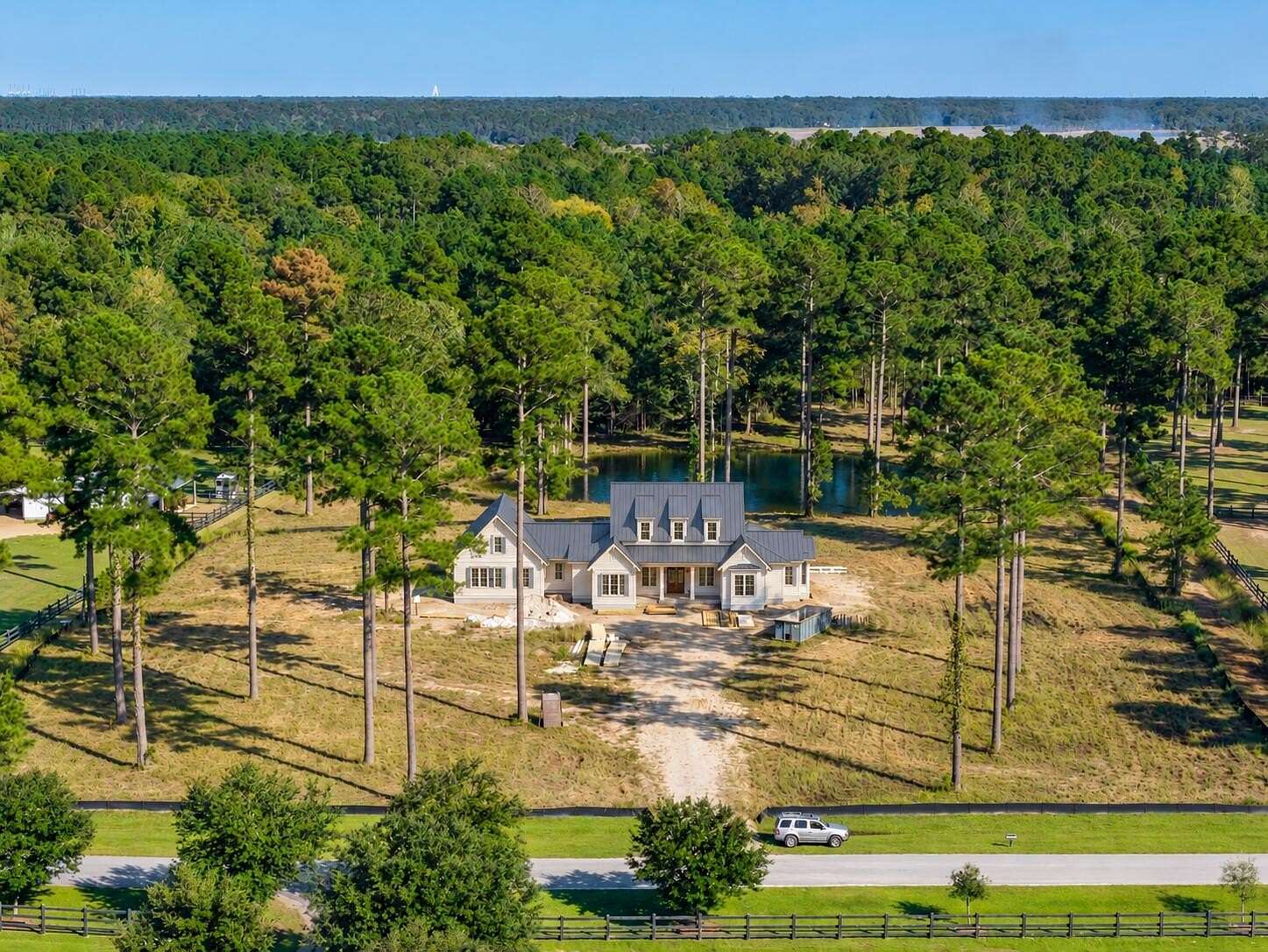 5.14 Acres of Land with Home for Sale in Ravenel, South Carolina