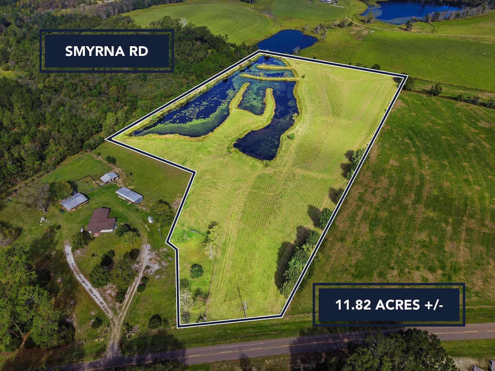 11.8 Acres of Land for Sale in Florala, Alabama