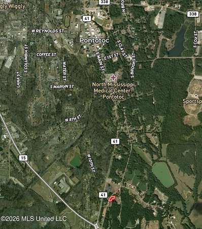 0.6 Acres of Residential Land for Sale in Pontotoc, Mississippi