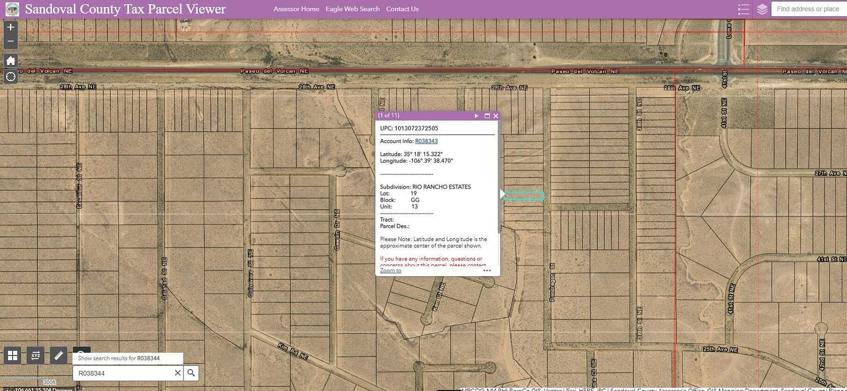 0.62 Acres of Commercial Land for Sale in Rio Rancho, New Mexico