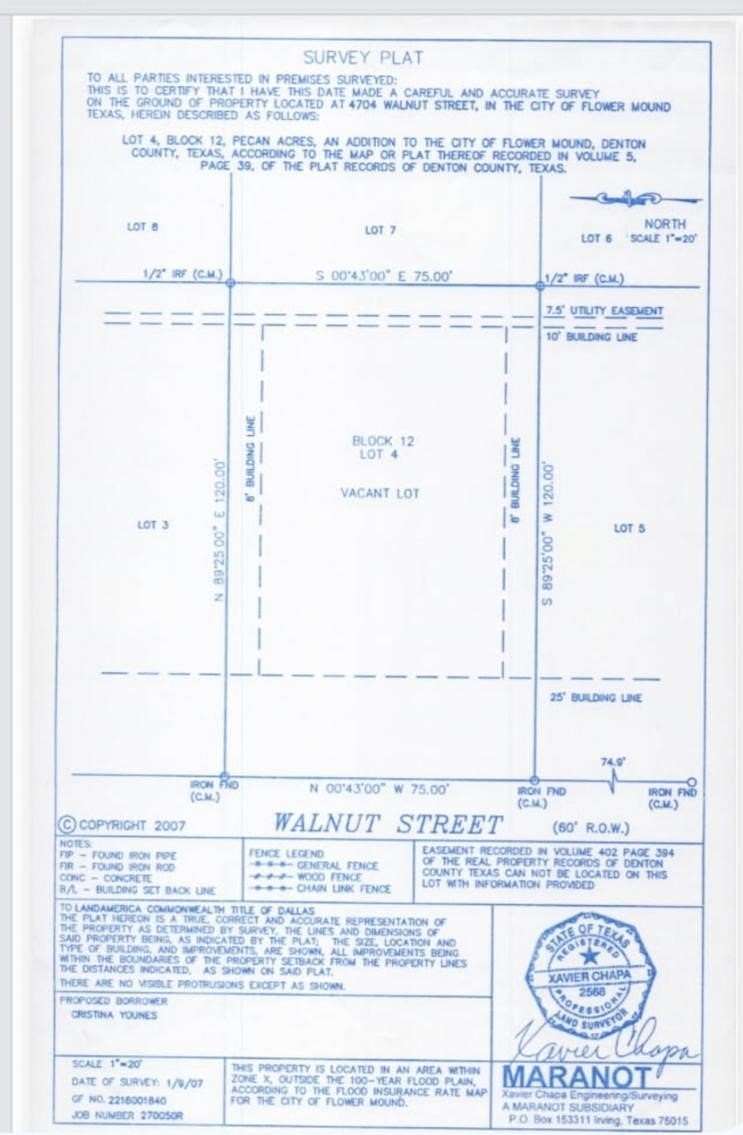 0.2 Acres of Residential Land for Sale in Flower Mound, Texas