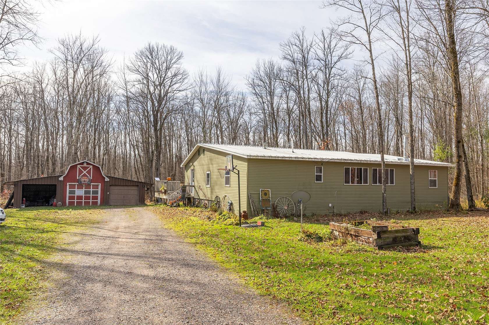 6 Acres of Land with Home for Sale in Catawba, Wisconsin