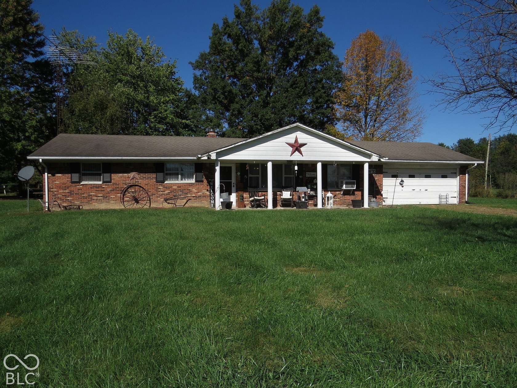 3 Acres of Land with Home for Sale in Columbus, Indiana