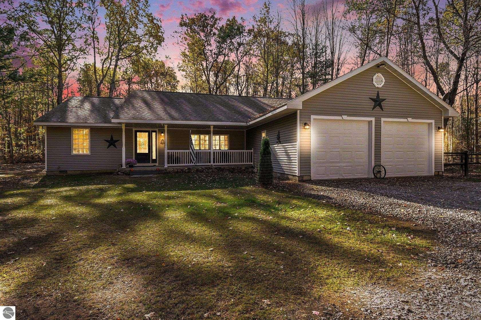 12 Acres of Recreational Land with Home for Sale in Hale, Michigan