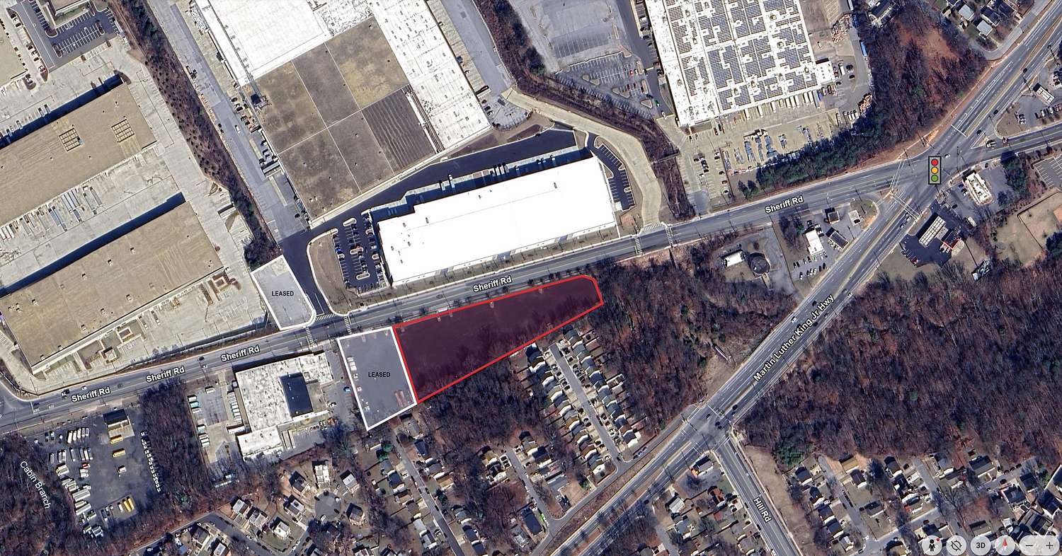 4.3 Acres of Commercial Land for Lease in Landover, Maryland