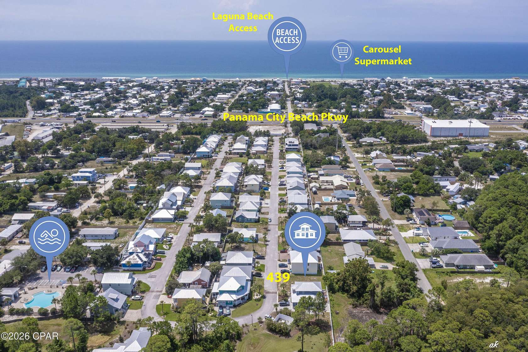 0.07 Acres of Land for Sale in Panama City Beach, Florida