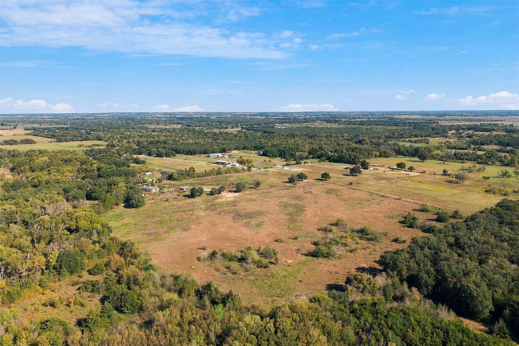 22.7 Acres of Land with Home for Sale in Elm Mott, Texas
