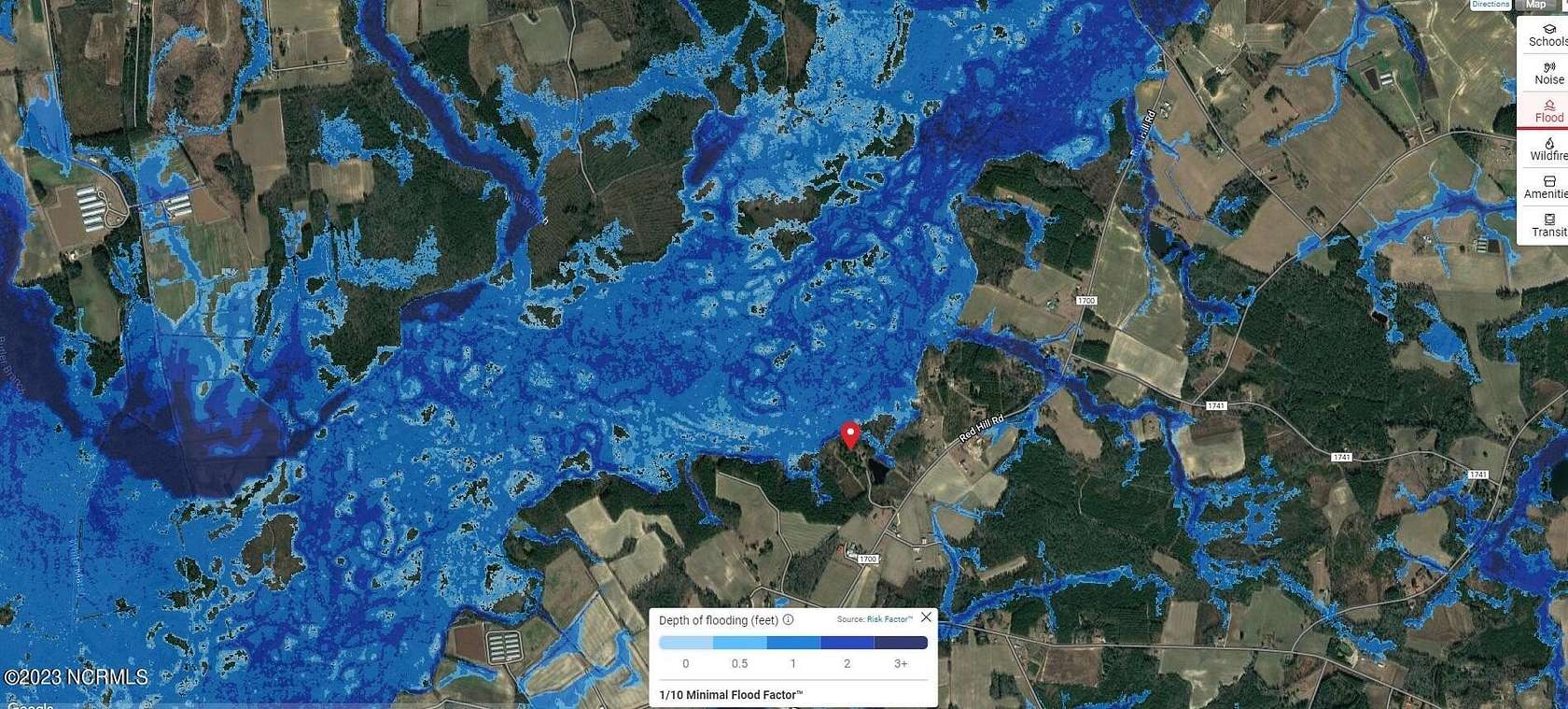 44 Acres of Recreational Land for Sale in Whiteville, North Carolina