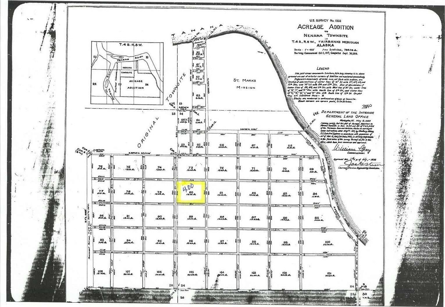 3.34 Acres of Land for Sale in Nenana, Alaska