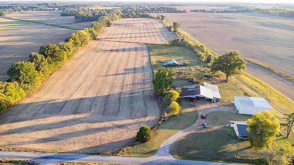 60 Acres of Agricultural Land with Home for Sale in Ripley, Tennessee