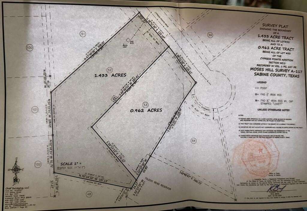 2.4 Acres of Residential Land for Sale in Hemphill, Texas