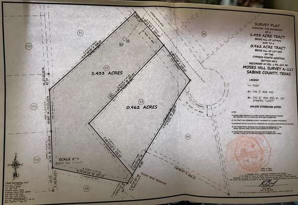 2.4 Acres of Residential Land for Sale in Hemphill, Texas