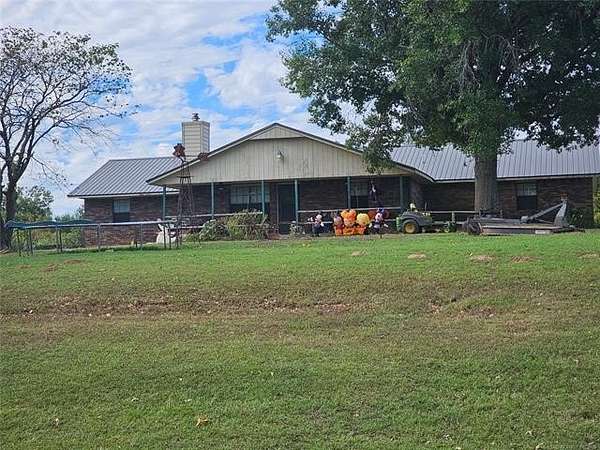 7 Acres of Land with Home for Sale in Porter, Oklahoma