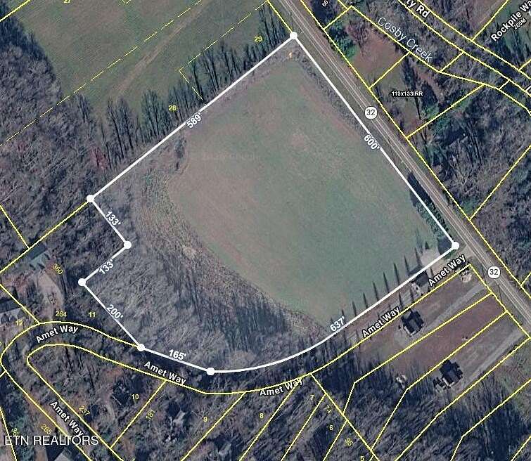 9.26 Acres of Residential Land for Sale in Cosby, Tennessee