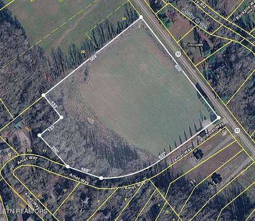 9.26 Acres of Residential Land for Sale in Cosby, Tennessee