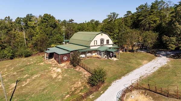 105 Acres of Land with Home for Sale in Haleyville, Alabama