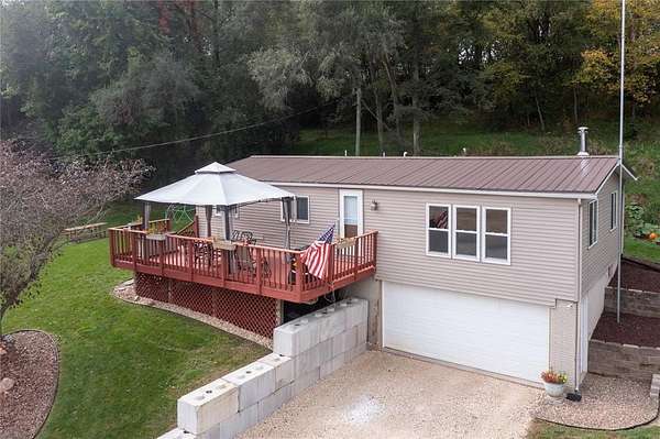 6.42 Acres of Land with Home for Sale in Mount Vernon, Iowa