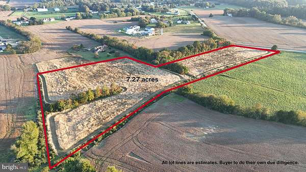 7.27 Acres of Residential Land for Sale in Marydel, Delaware