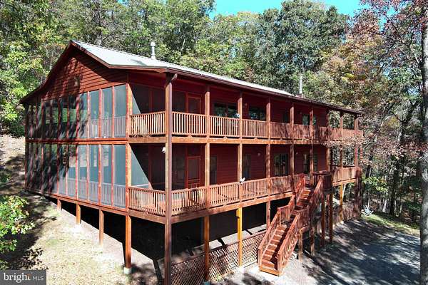7.56 Acres of Land with Home for Sale in Baker, West Virginia