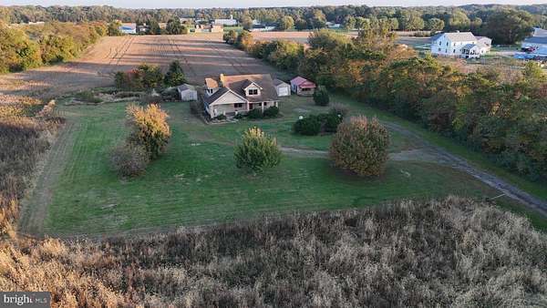 3.59 Acres of Land with Home for Sale in Marydel, Delaware