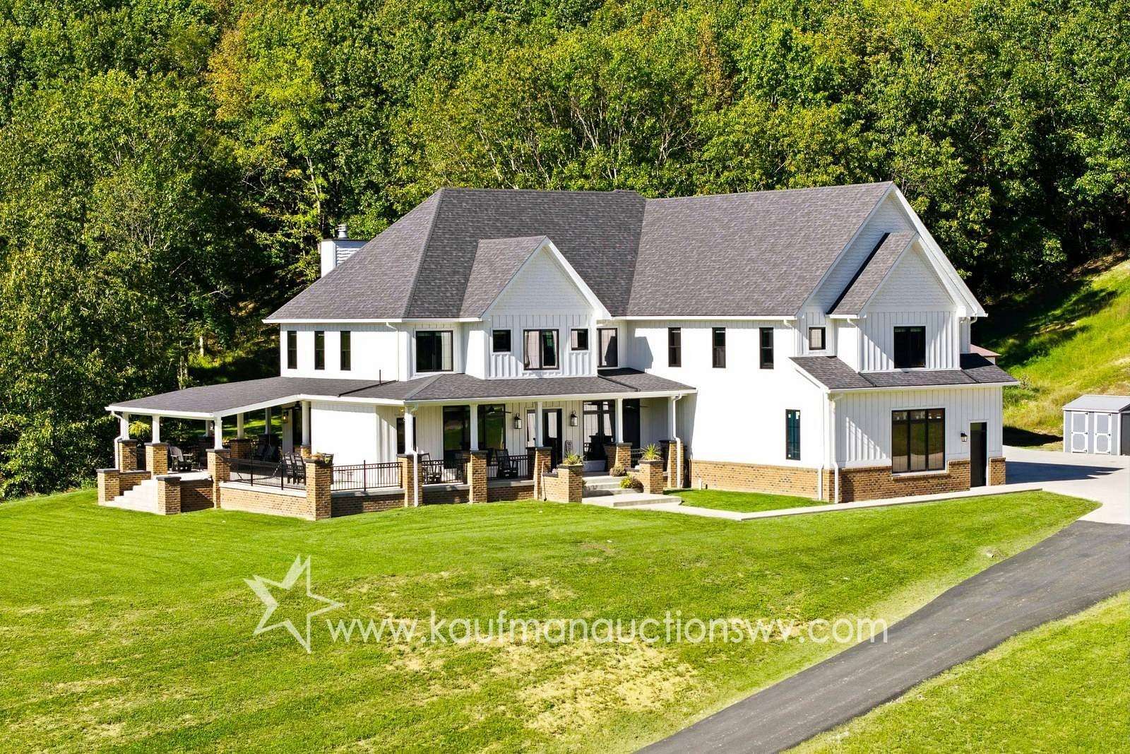 295 Acres of Agricultural Land with Home for Auction in Normantown, West Virginia
