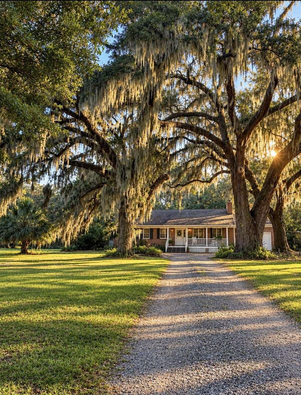 3.8 Acres of Land with Home for Sale in Meggett, South Carolina