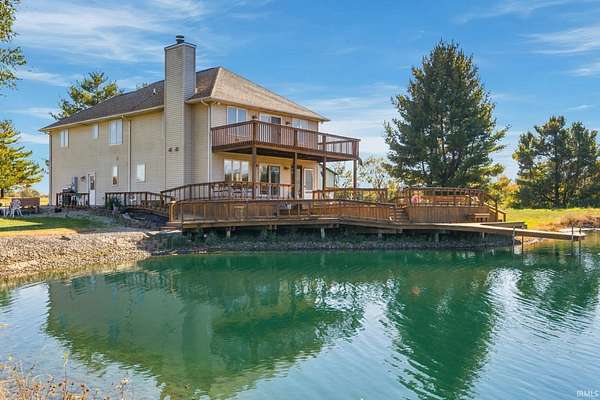 50 Acres of Recreational Land with Home for Sale in Hartford City, Indiana