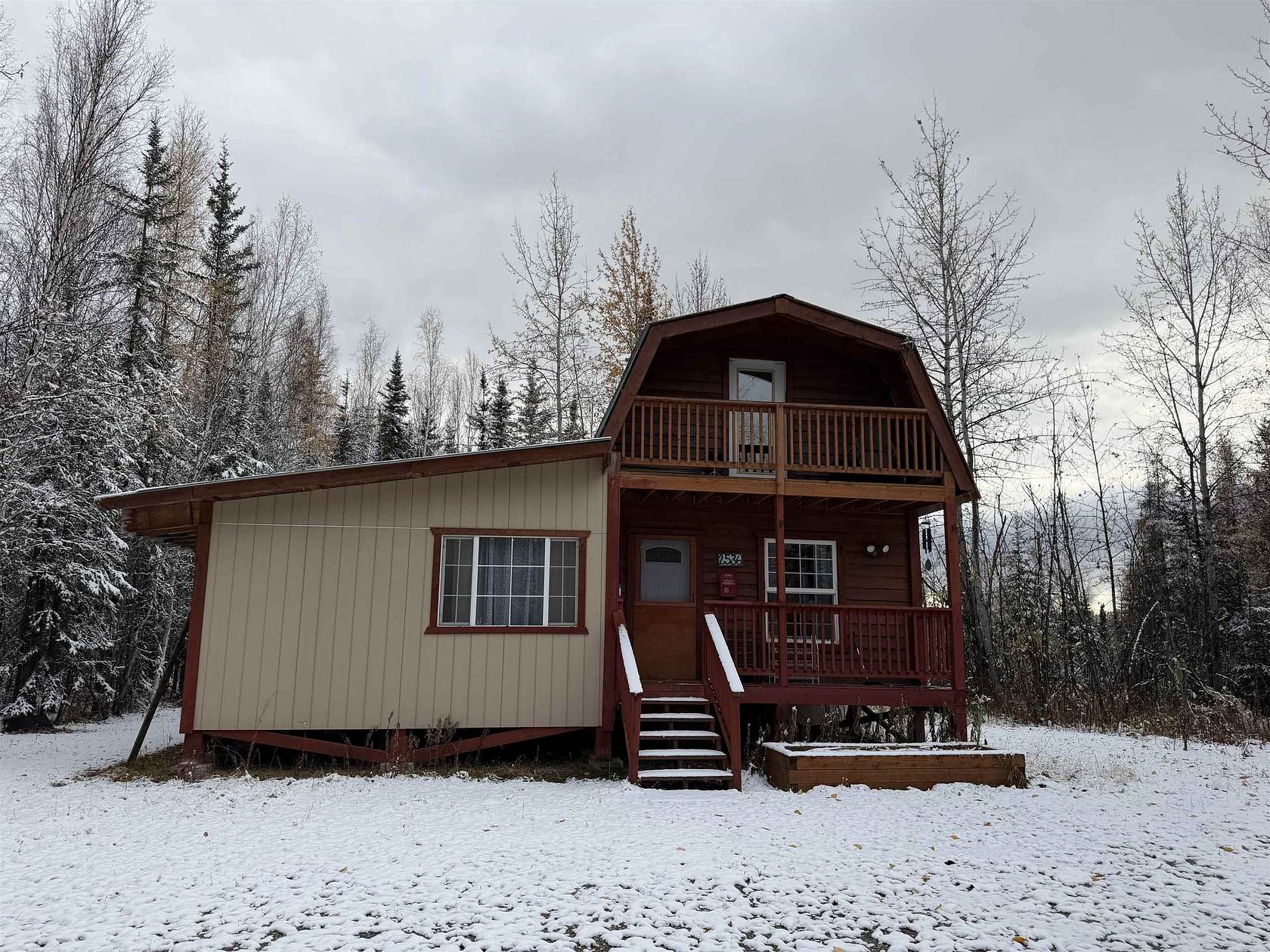 1.68 Acres of Land with Home for Sale in North Pole, Alaska