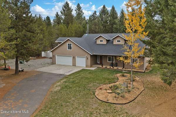 5 Acres of Land with Home for Sale in Rathdrum, Idaho