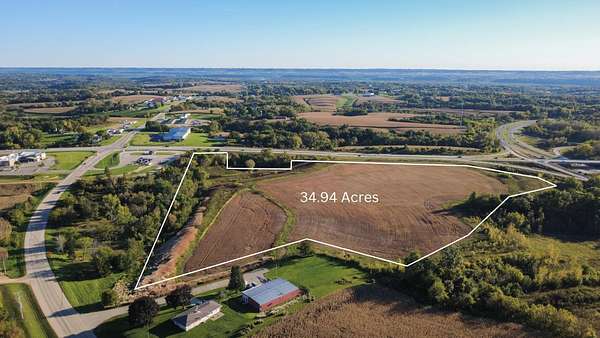 35 Acres of Commercial Land for Sale in Hazel Green, Wisconsin