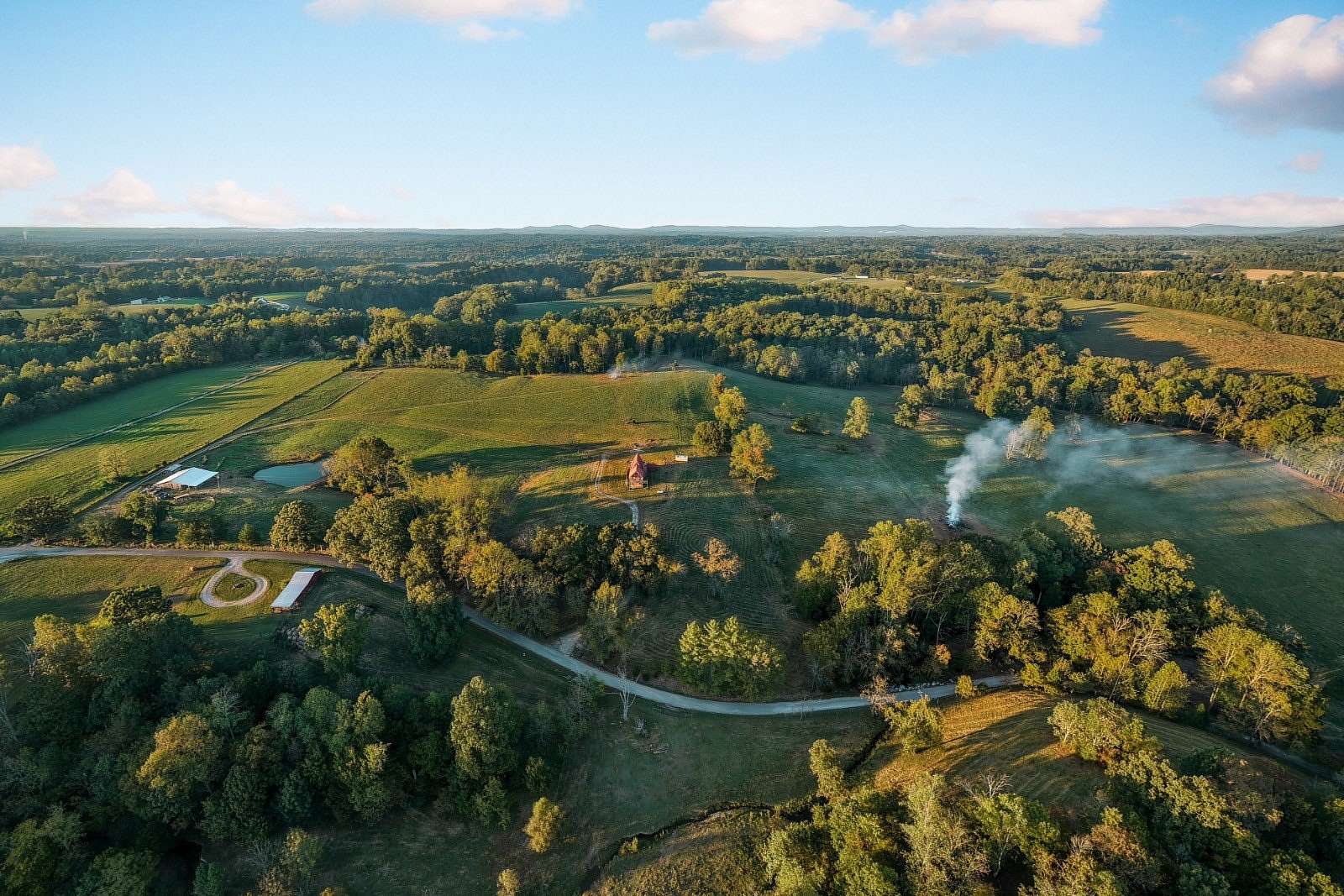 15.6 Acres of Recreational & Residential Land for Auction in Cookeville, Tennessee