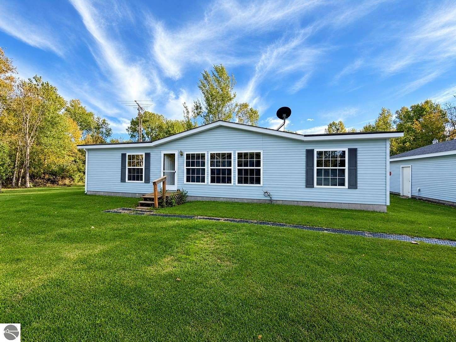 20 Acres of Recreational Land with Home for Sale in Hope, Michigan